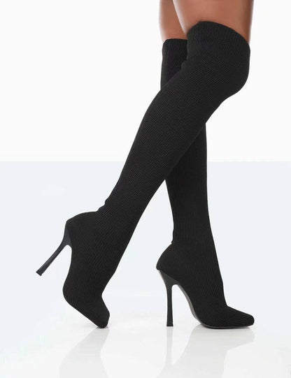 Thigh High Boots Women Over The Knee Long Boots Fashion Shoes - ALL-IN-ONE GENSTORE & SERVICES