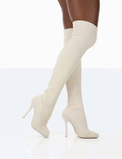 Thigh High Boots Women Over The Knee Long Boots Fashion Shoes - ALL-IN-ONE GENSTORE & SERVICES