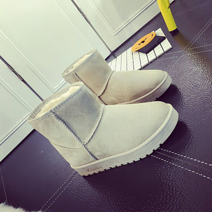 Snow Boots Winter Faux Fur Women Shoes - ALL-IN-ONE GENSTORE & SERVICES