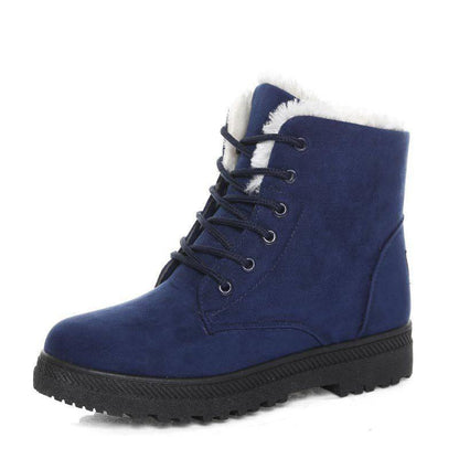 Winter Snow Boots With Warm Plush Ankle Boots For Women Shoes - ALL-IN-ONE GENSTORE & SERVICES