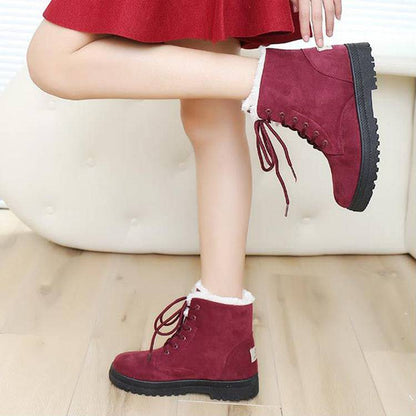 Winter Snow Boots With Warm Plush Ankle Boots For Women Shoes - ALL-IN-ONE GENSTORE & SERVICES