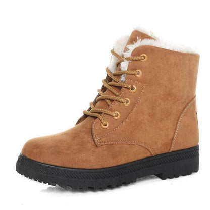 Winter Snow Boots With Warm Plush Ankle Boots For Women Shoes - ALL-IN-ONE GENSTORE & SERVICES