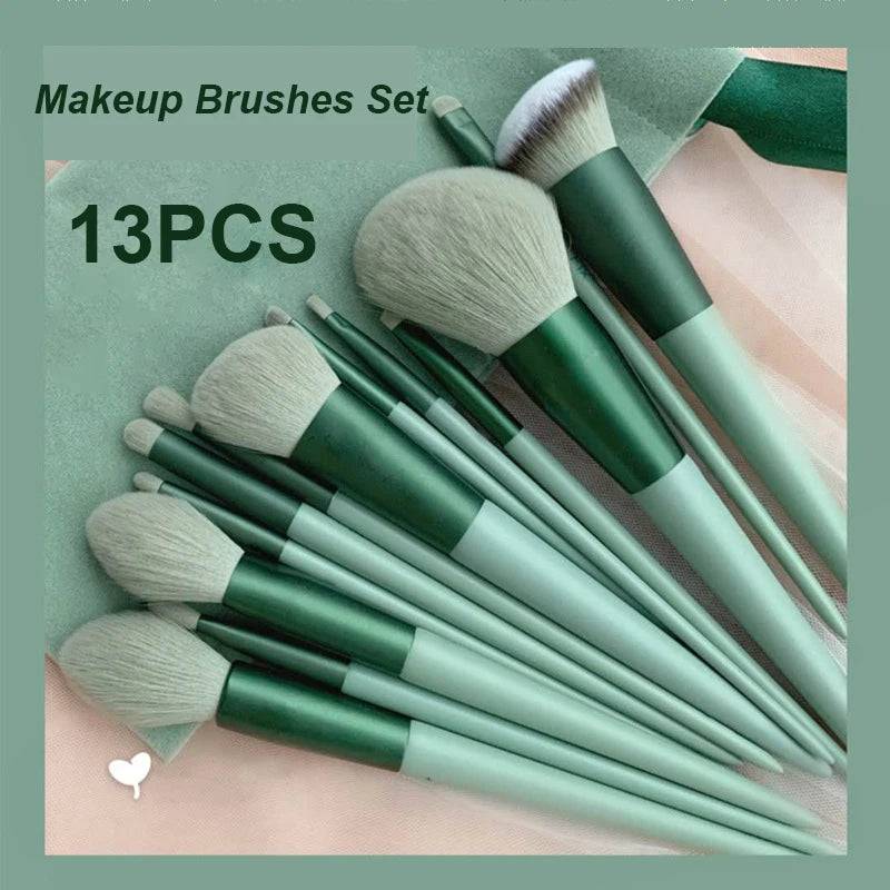 Incredible Makeup & Eyeshadow Brush Set with Essential Tools Bag