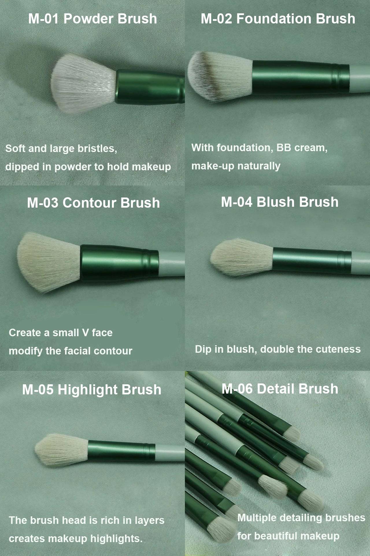 Incredible Makeup & Eyeshadow Brush Set with Essential Tools Bag