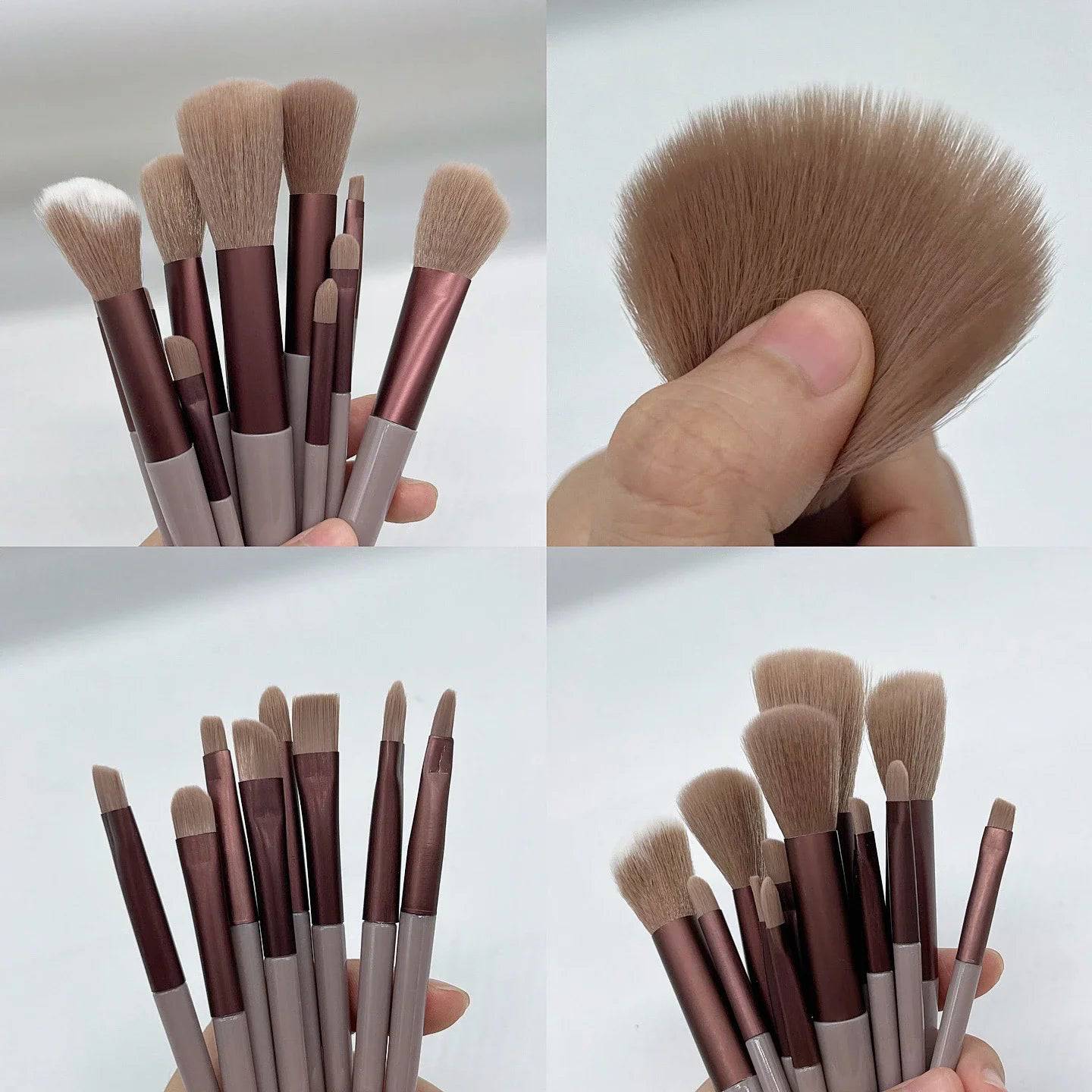 Incredible Makeup & Eyeshadow Brush Set with Essential Tools Bag