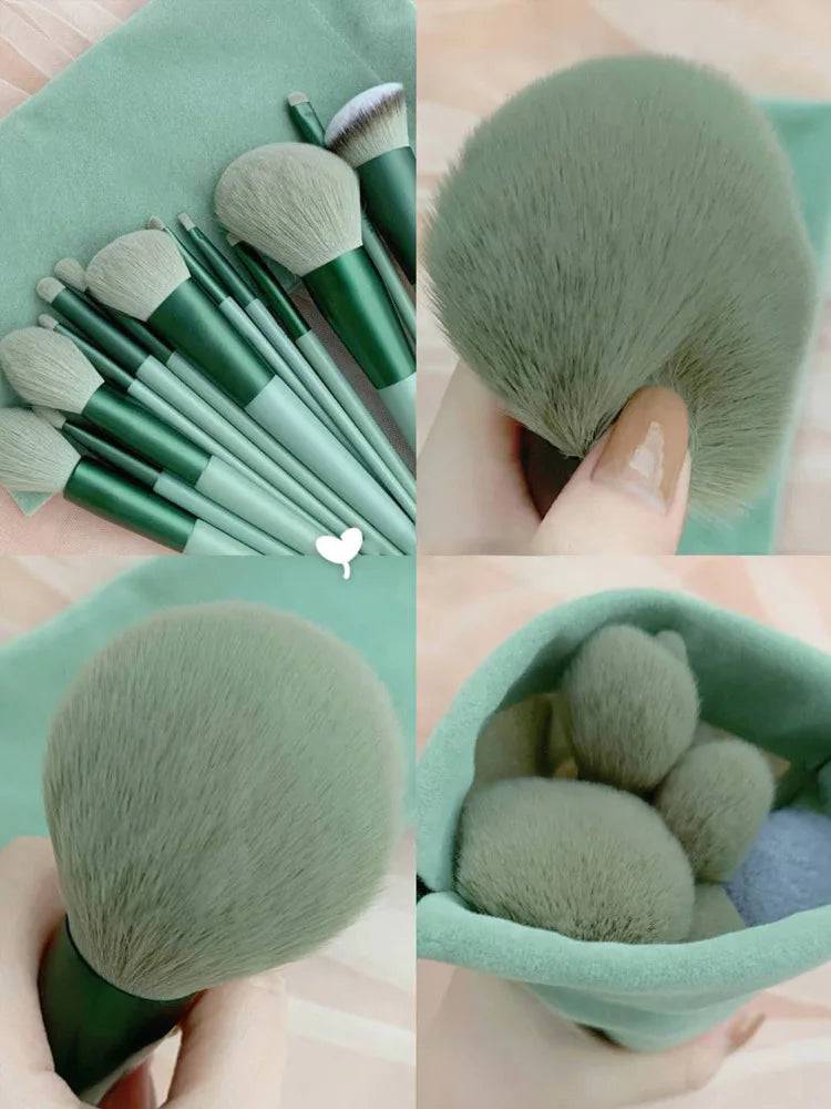 Incredible Makeup & Eyeshadow Brush Set with Essential Tools Bag