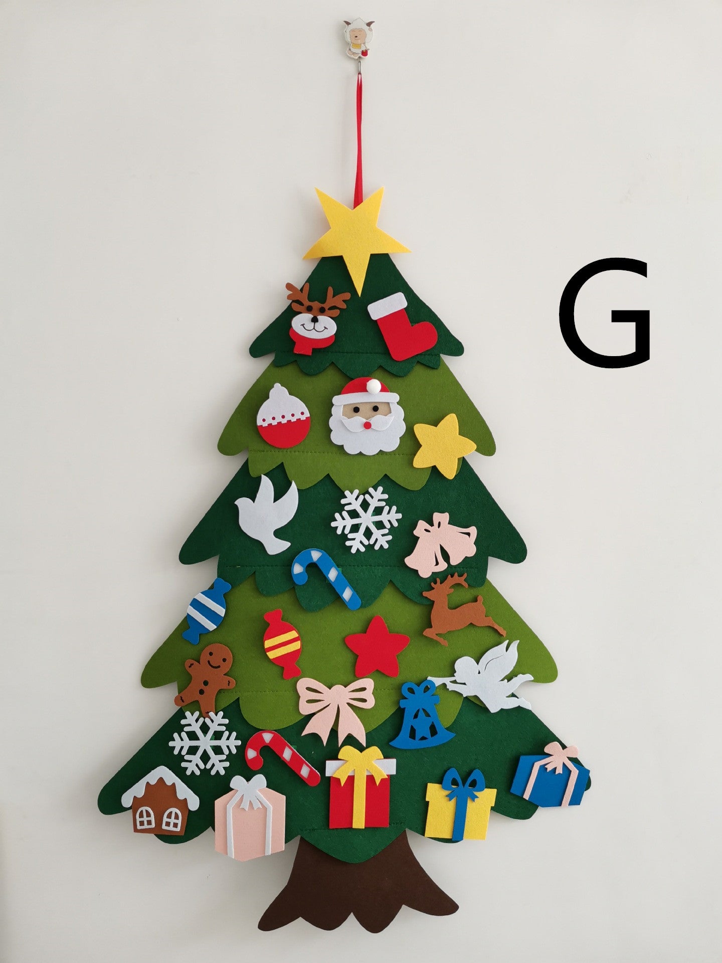 DIY Felt Christmas Tree With Three-dimensional Christmas Tree - ALL-IN-ONE GENSTORE & SERVICES