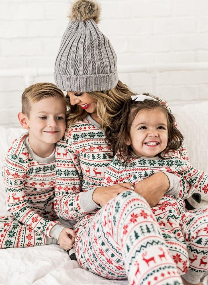 Christmas Pajamas Family Matching New Year Father Mother Kids Baby Look Clothes Set Dad Mom And Daughter Son Pyjamas Outfit - ALL-IN-ONE GENSTORE & SERVICES