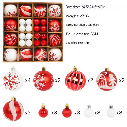 Colorful Christmas Ornament Ball Set - ALL-IN-ONE GENSTORE & SERVICES